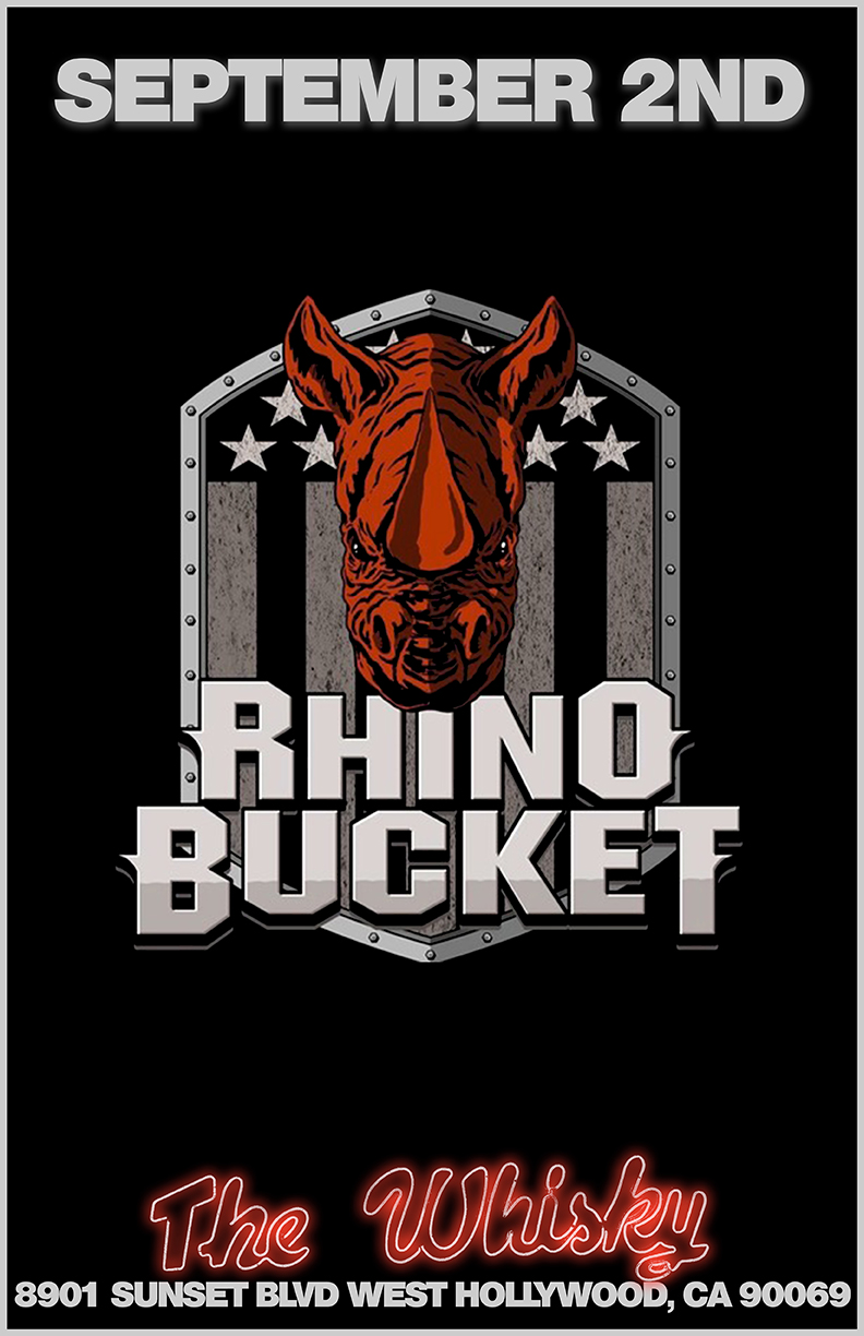 RHINO BUCKET, DOCTORS OF THE EARTH, MANICSET, MORAGA DRIVE The World