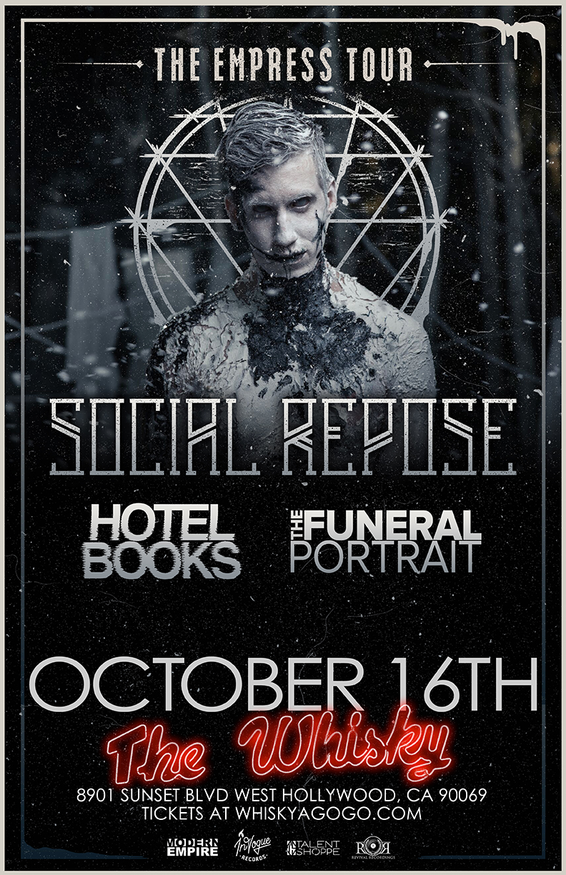SOCIAL REPOSE, HOTEL BOOKS, THE FUNERAL PORTRAIT The World Famous