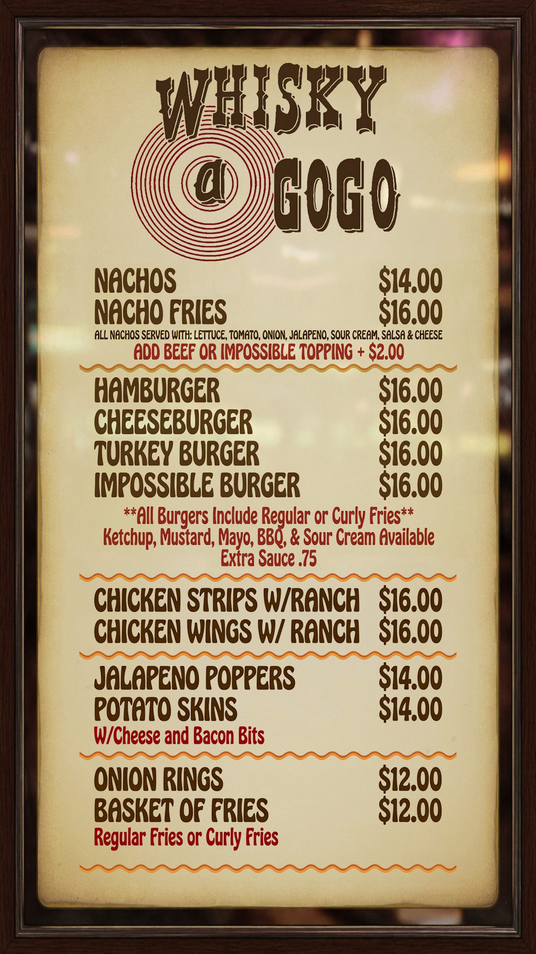 HAPPY-HOUR-MENU - The World Famous Whisky a Go Go Music Venue Happy Hour Menu